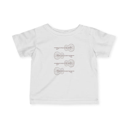 Ventana Santa Cruz Guitar Collab - Infant 100% Cotton T-Shirt