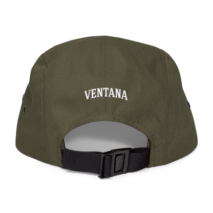 Ventana Surfsquatch Embroidered 5 Panel Hat - 100% Cotton