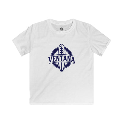 Ventana Treefish Logo Kids - Soft Style U.S. Cotton T-Shirt
