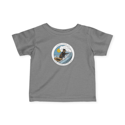 Surf with Otter 841 Ventana by Thiago Bianchini - Infant 100% Cotton T-Shirt