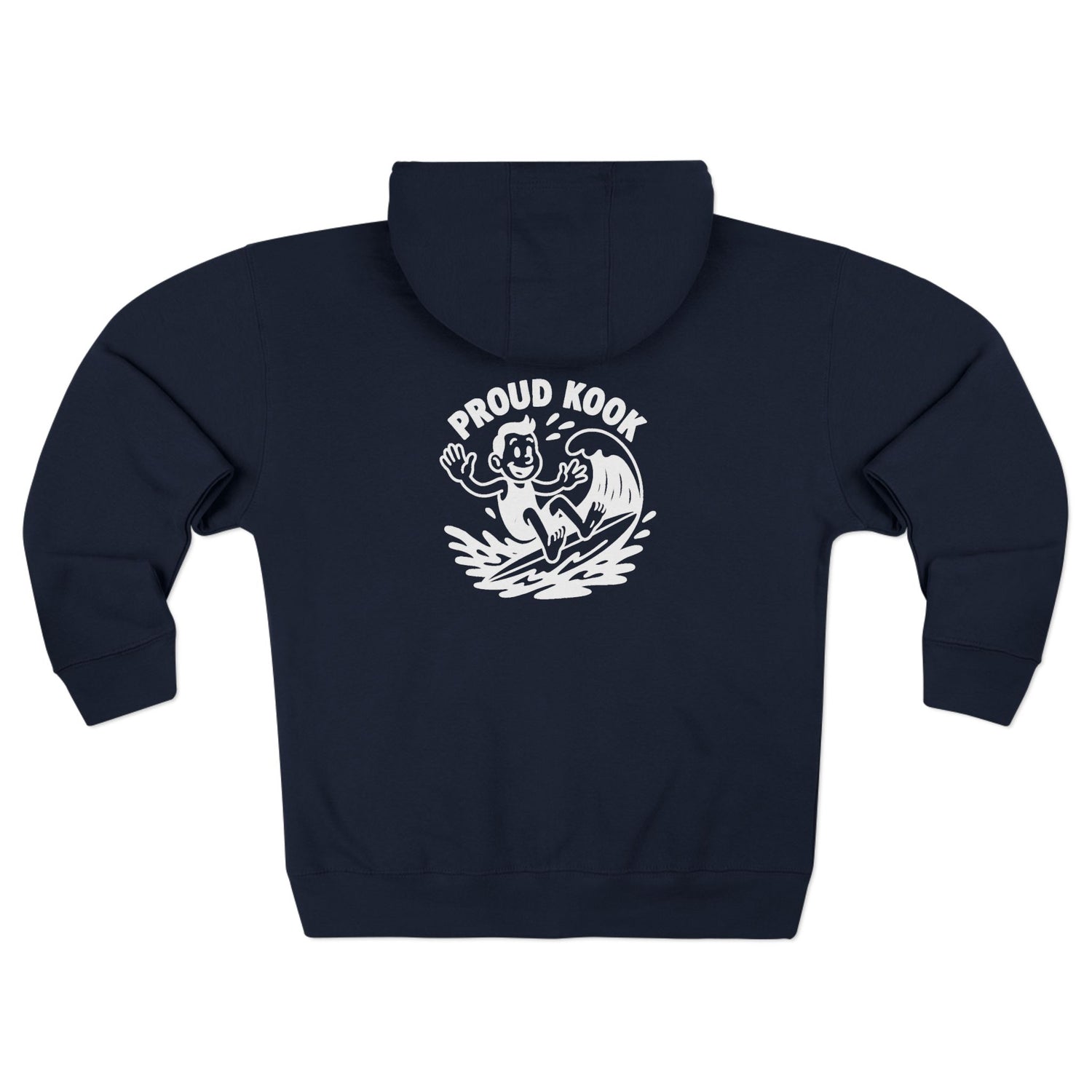 Proud Kook Unisex - Zip Cotton Blend Fleece Hoodie