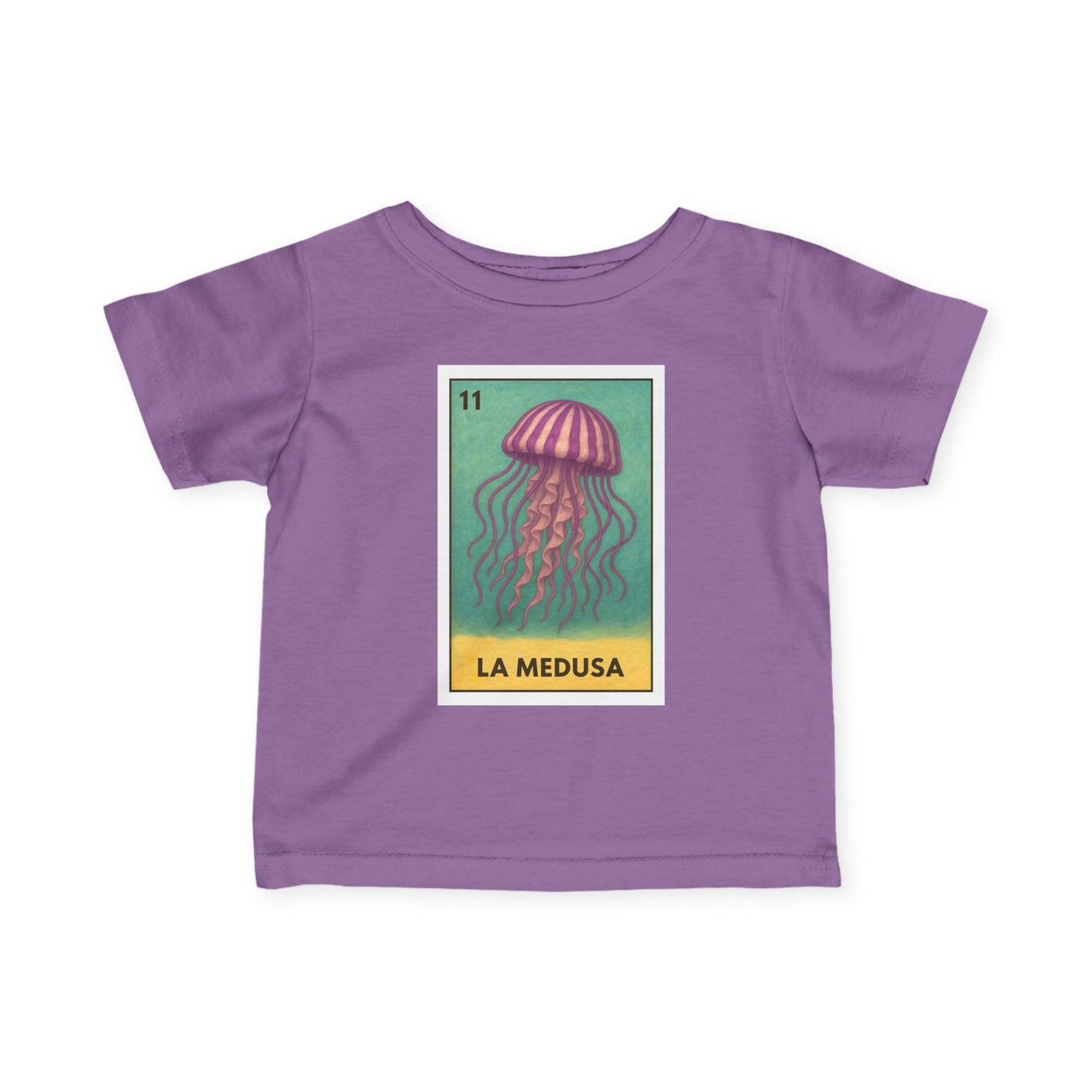 Sea Jelly Lotería - Infant 100% Cotton T-Shirt (La Medusa)
