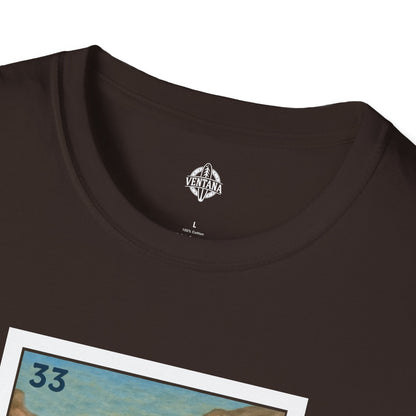 Hermit Crab Lotería Unisex - Soft Style U.S. Cotton T-Shirt (El Cangrejo Ermitaño)