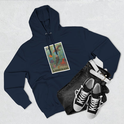 Kelp Forest Lotería Unisex - Pull-Over Cotton Blend Fleece Hoodie (El Bosque de Algas)