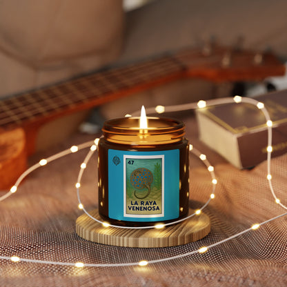 Stingray Lotería - Scented Soy Candle (La Medusa)