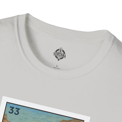 Hermit Crab Lotería Unisex - Soft Style U.S. Cotton T-Shirt (El Cangrejo Ermitaño)