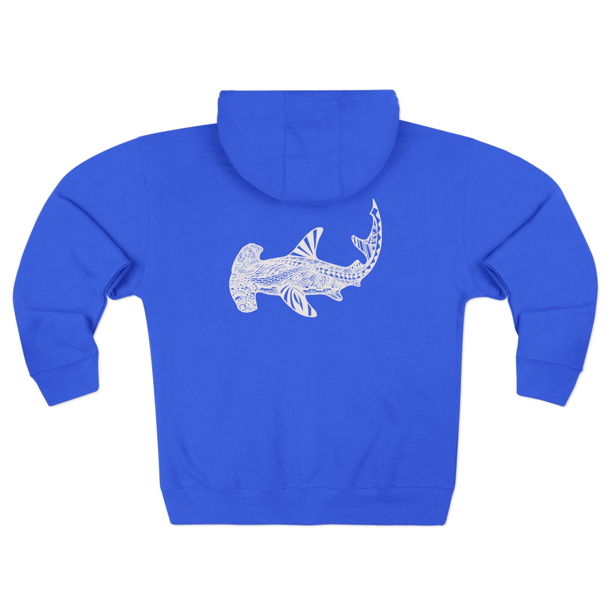 Ventangle Hammerhead Unisex - Zip Cotton Blend Fleece Hoodie