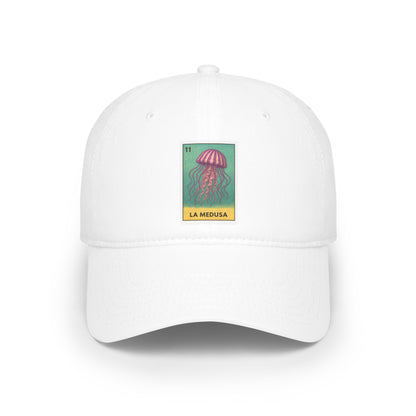 Sea Jelly Lotería Unisex - 100% Cotton Baseball Cap (La Medusa)