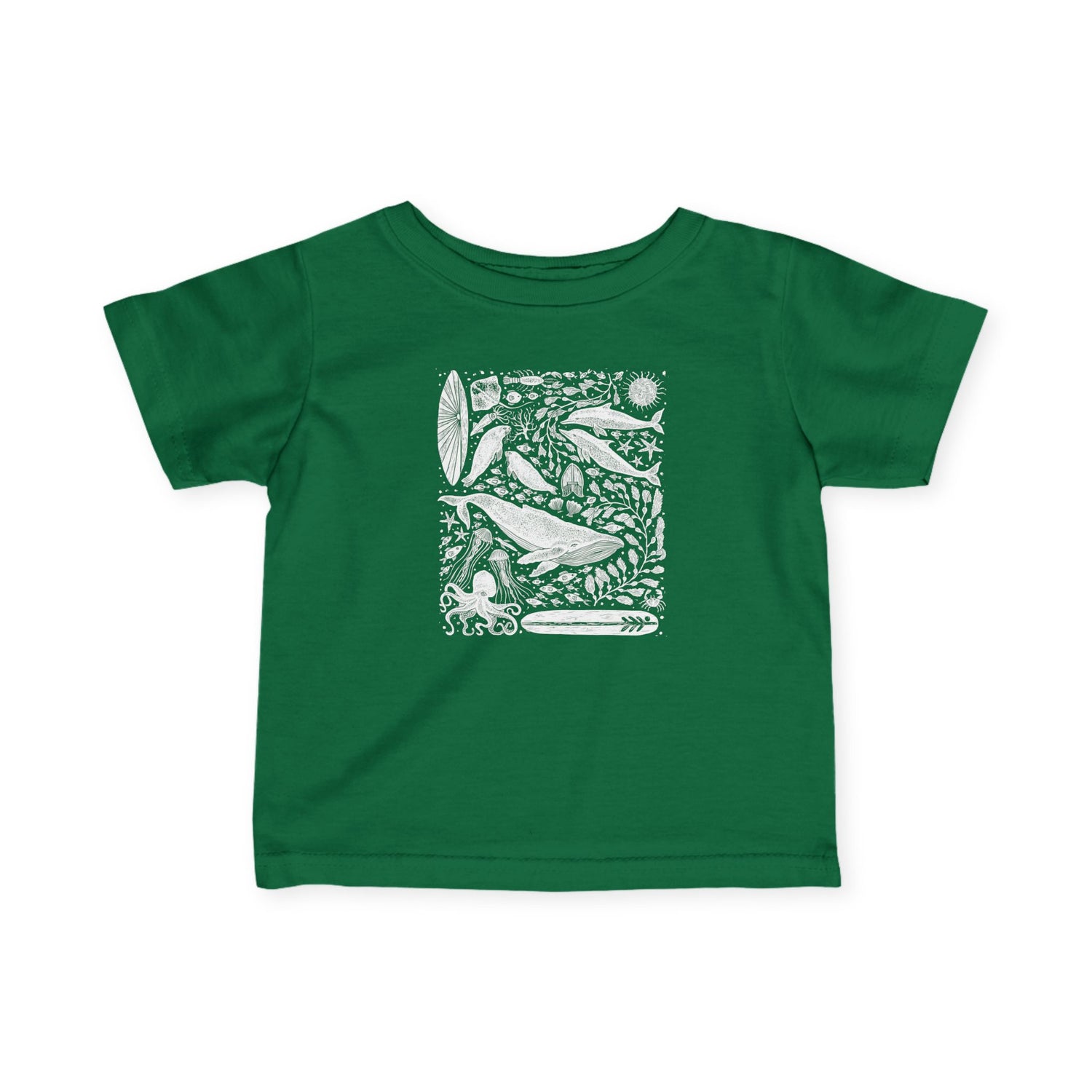 Ventana Marine Life by Lili Arnold - Infant 100% Cotton T-Shirt