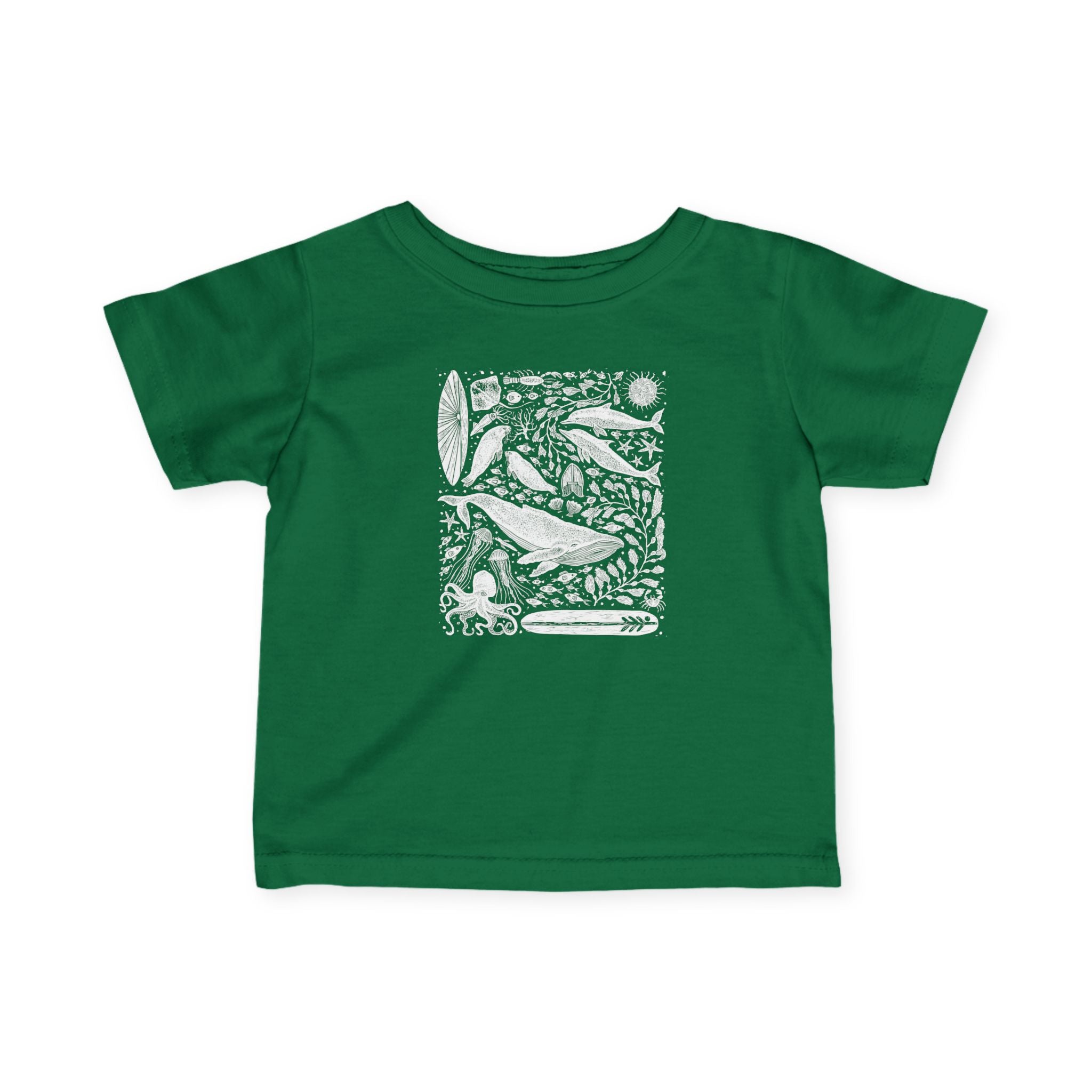 Ventana Marine Life by Lili Arnold - Infant 100% Cotton T-Shirt