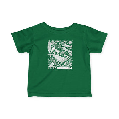 Ventana Marine Life by Lili Arnold - Infant 100% Cotton T-Shirt