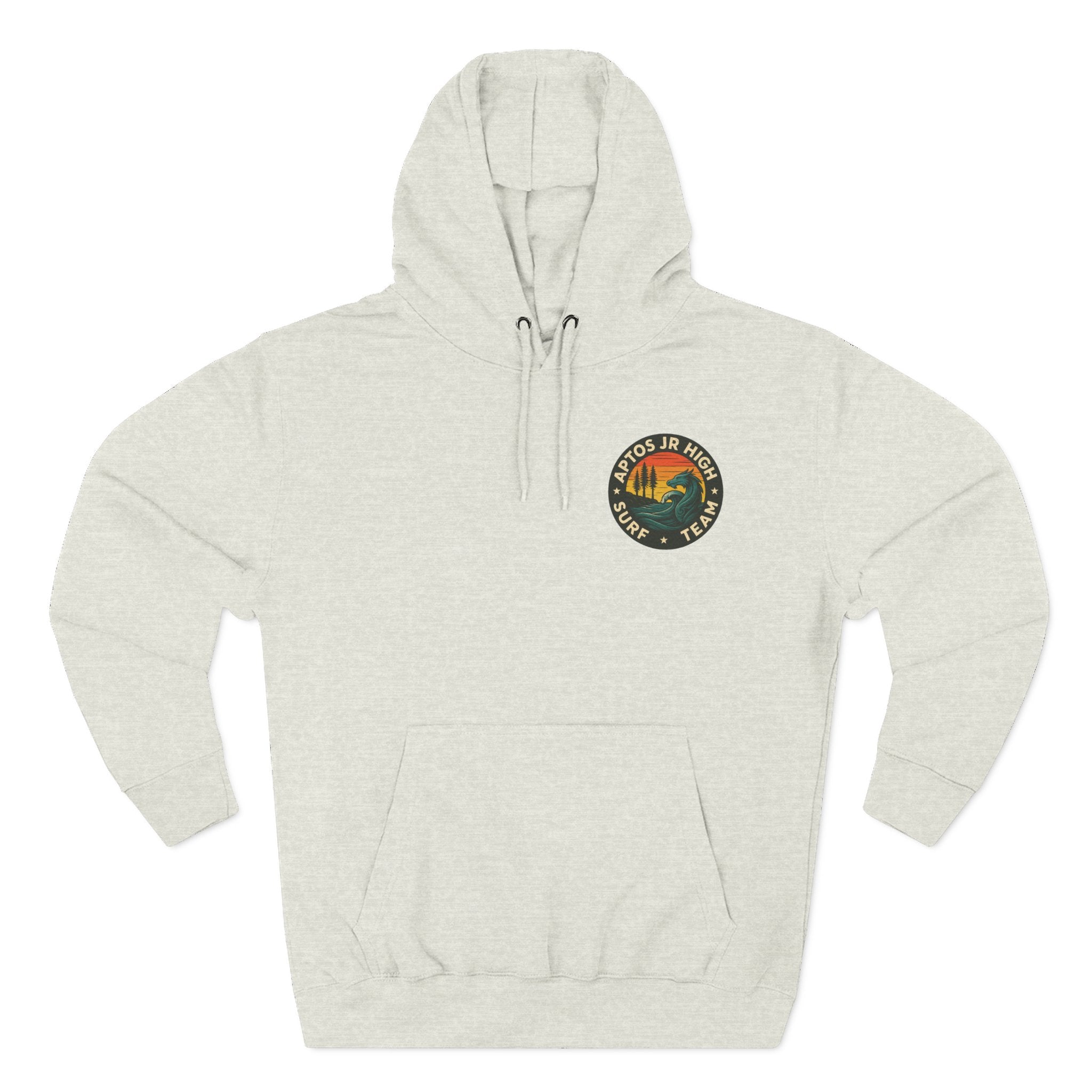 Aptos Junior High Surf Team Unisex - Pull-Over Cotton Blend Fleece Hoodie