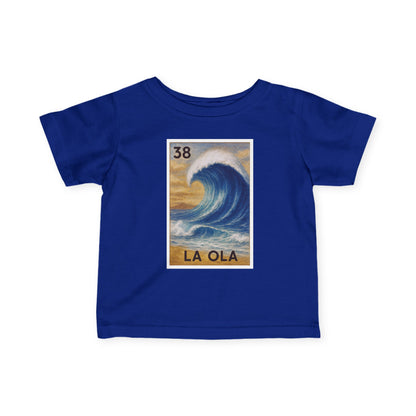 Wave Lotería - Infant 100% Cotton T-Shirt (La Ola)