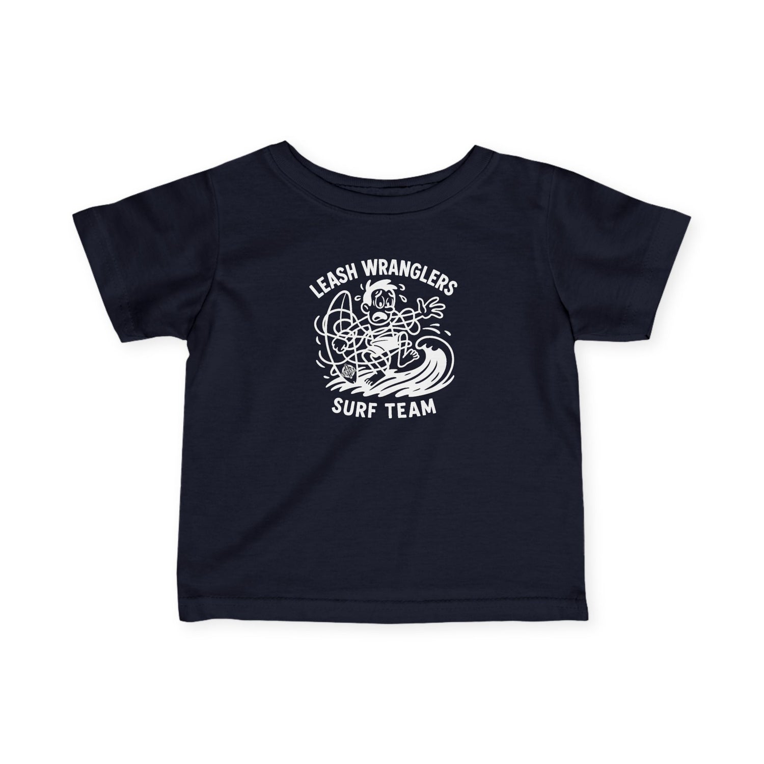 Leash Wranglers Surf Team - Infant 100% Cotton T-Shirt