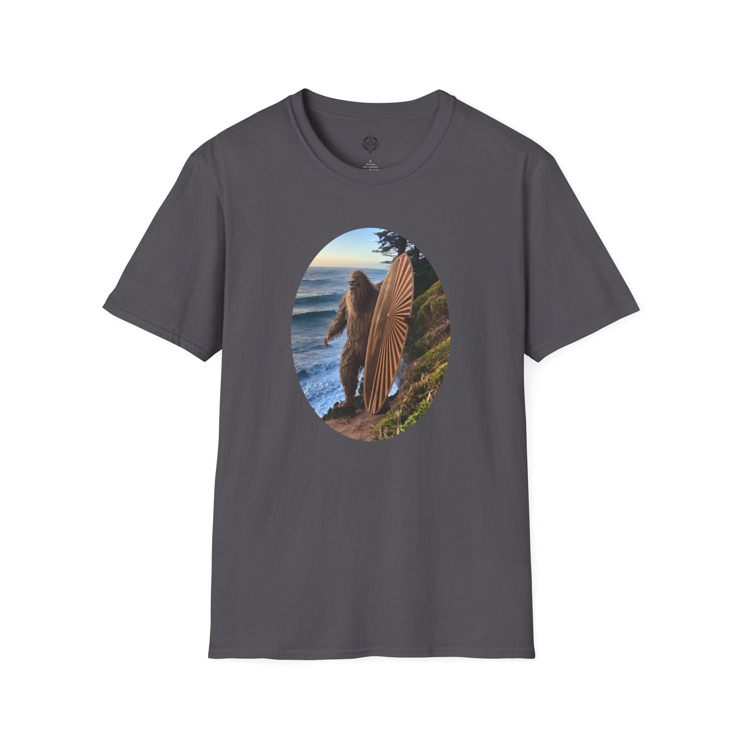 Ventana Real Surfsquatch Unisex - U.S. Cotton T-Shirt