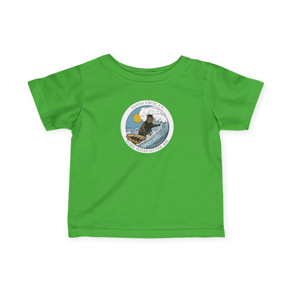Surf with Otter 841 Ventana by Thiago Bianchini - Infant 100% Cotton T-Shirt