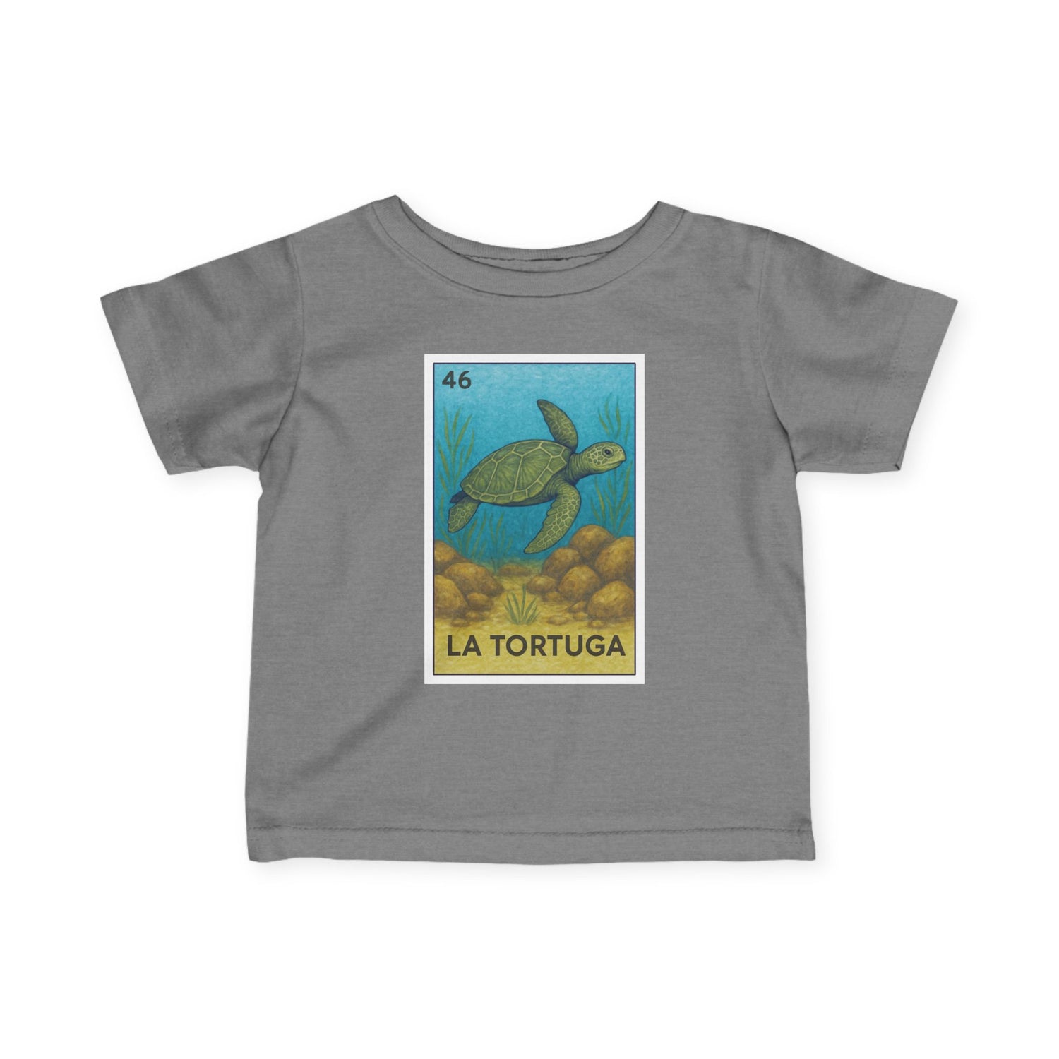 Turtle Lotería - Infant 100% Cotton T-Shirt (La Tortuga)