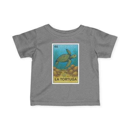 Turtle Lotería - Infant 100% Cotton T-Shirt (La Tortuga)