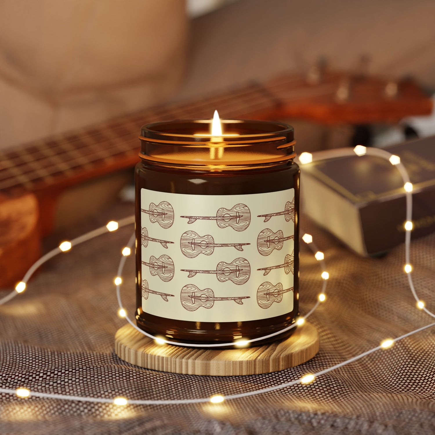 Ventana Santa Cruz Guitar Collab - Scented Soy Candle