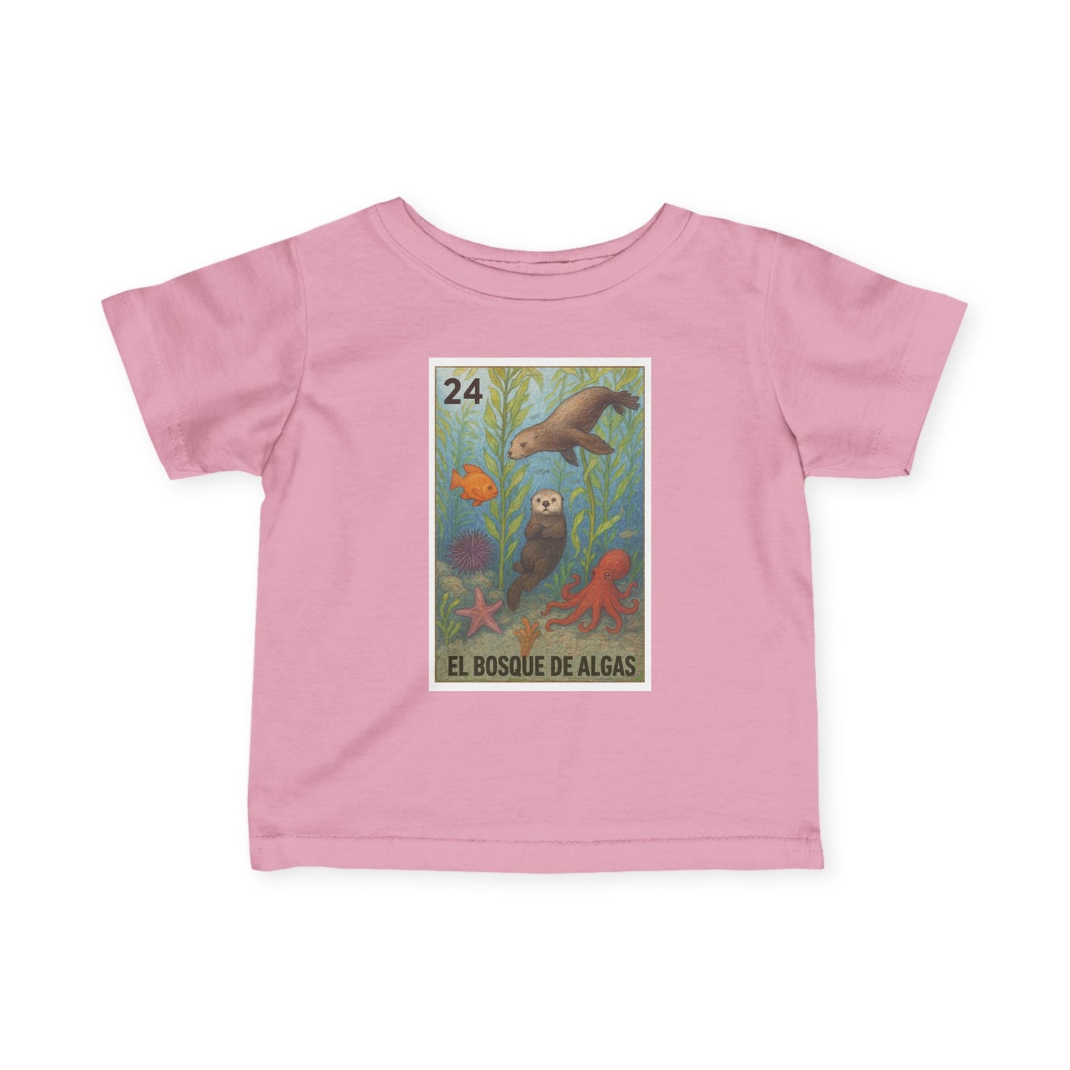Kelp Forest Lotería - Infant 100% Cotton T-Shirt (El Bosque de Algas)