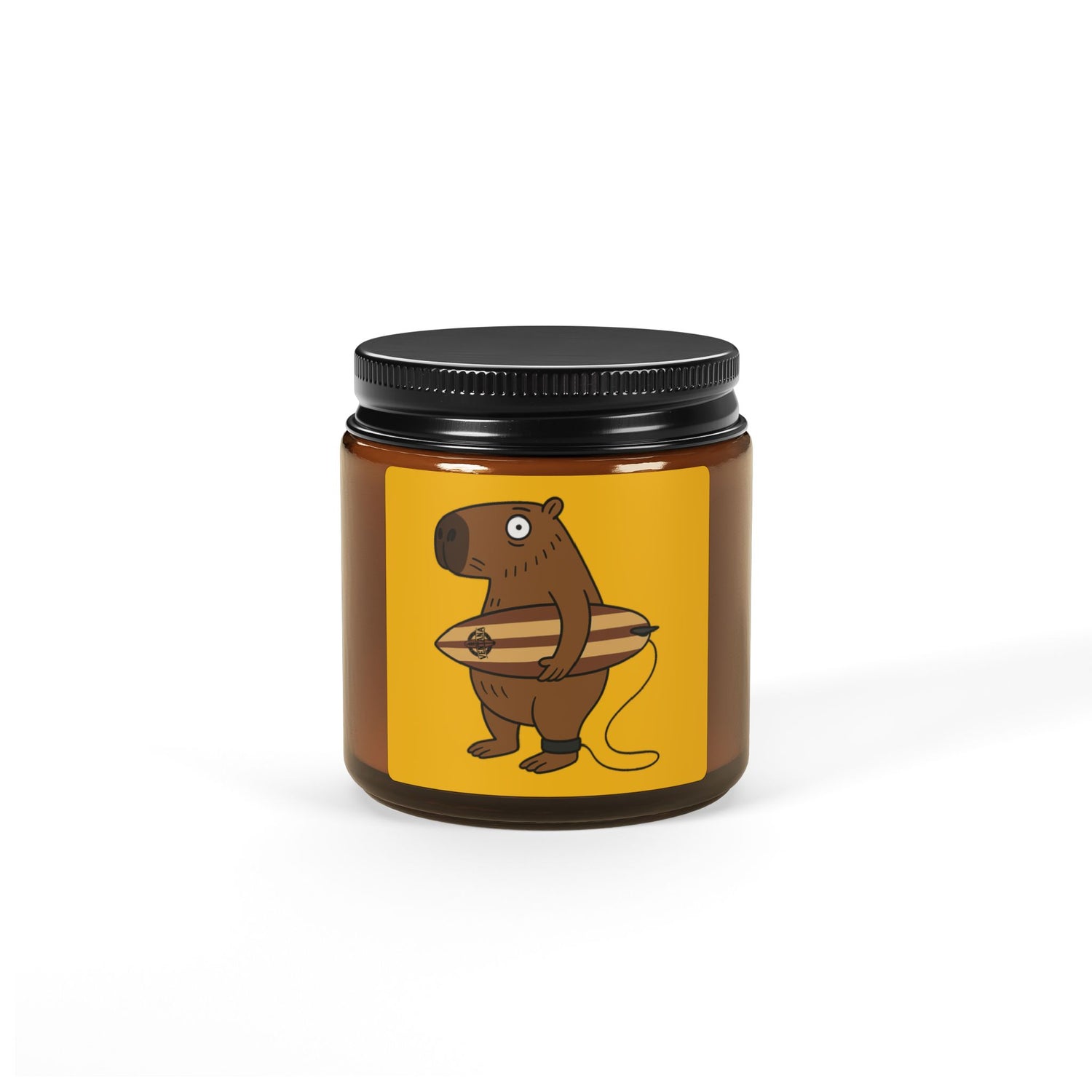 Capybara Surfer - Scented Soy Candle
