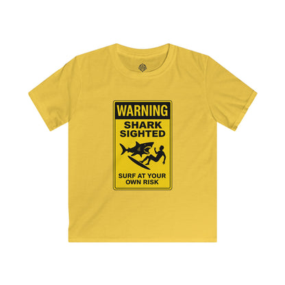 Shark Sighted Kids - Soft Style U.S. Cotton T-Shirt