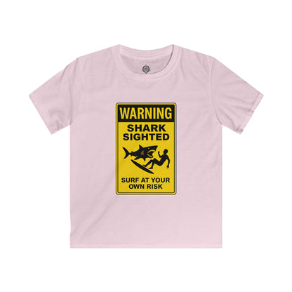 Shark Sighted Kids - Soft Style U.S. Cotton T-Shirt