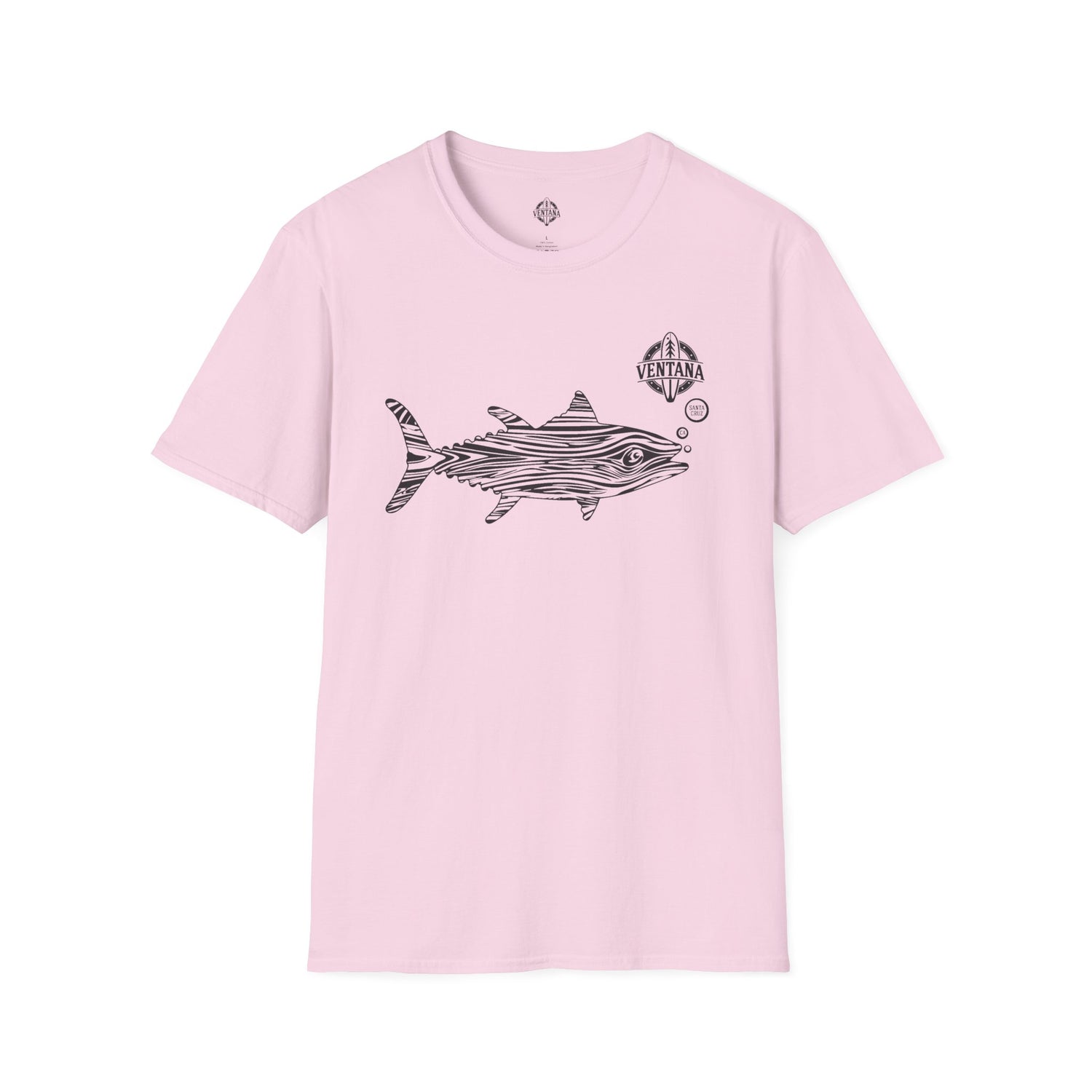 Ventana Wooden Tuna Unisex - Soft Style U.S. Cotton T-Shirt