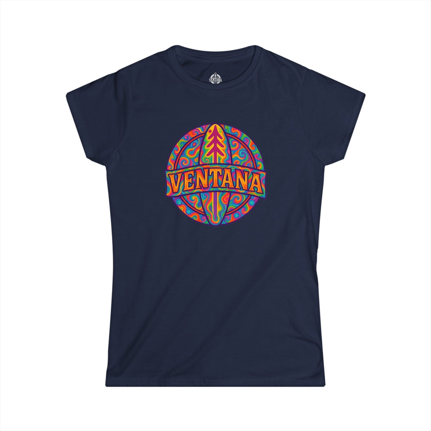 Ventana Psychedelic Treefish Logo - Women&