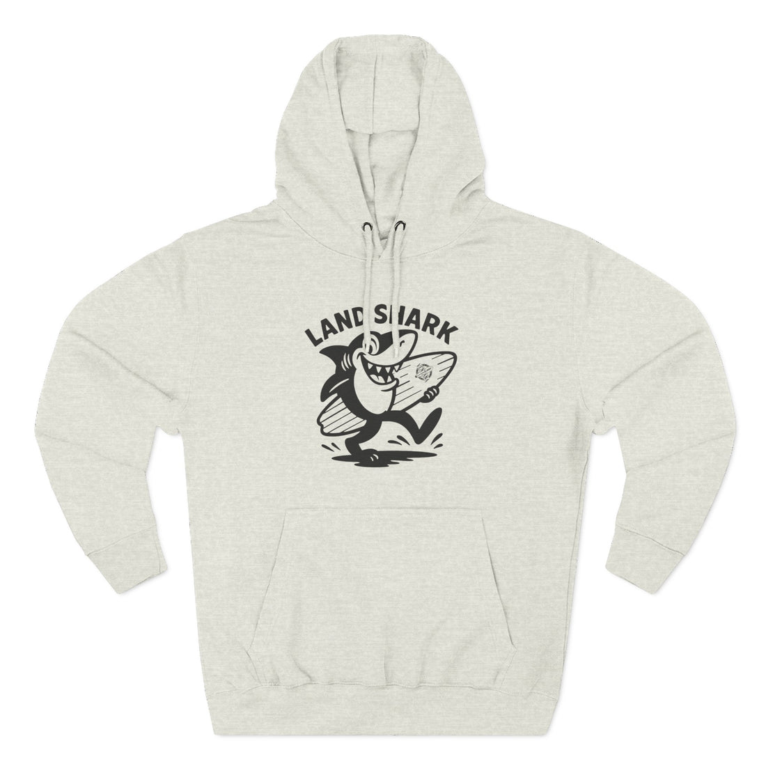 Land Shark Unisex - Pull-Over Cotton Blend Fleece Hoodie