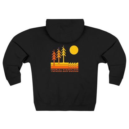 Ventana Circa 78 Unisex - Zip Cotton Blend Fleece Hoodie