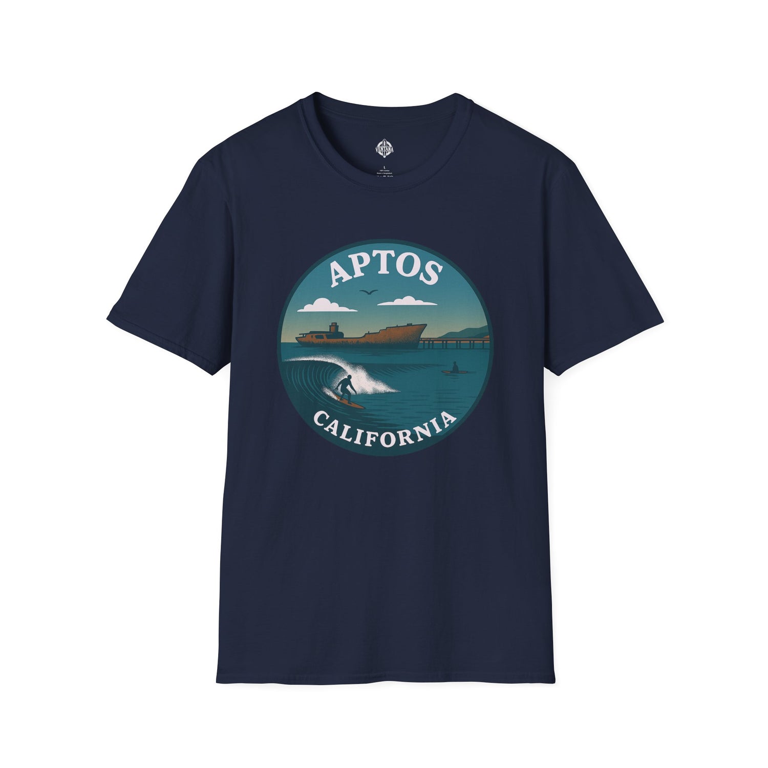 Aptos California Classic Unisex - U.S. Cotton T-Shirt