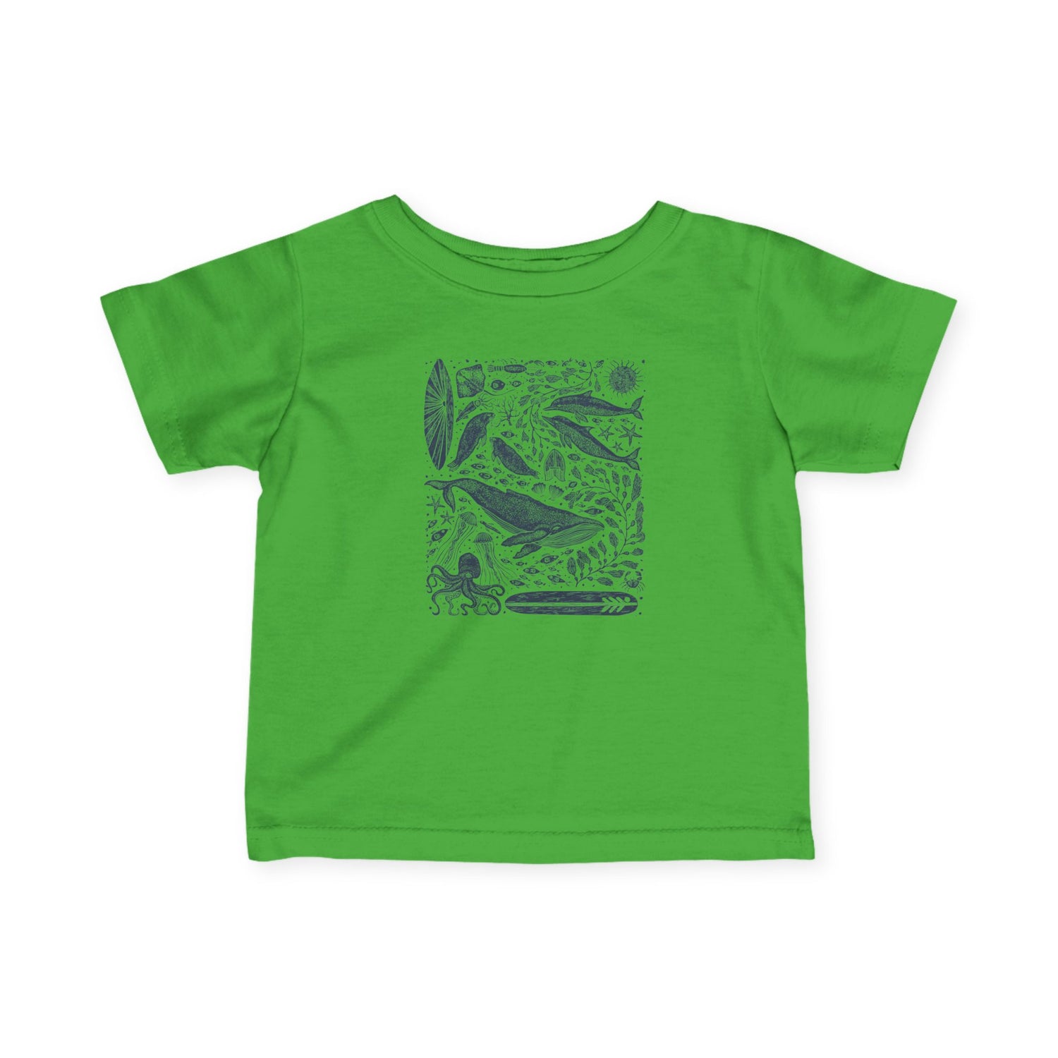 Ventana Marine Life by Lili Arnold - Infant 100% Cotton T-Shirt