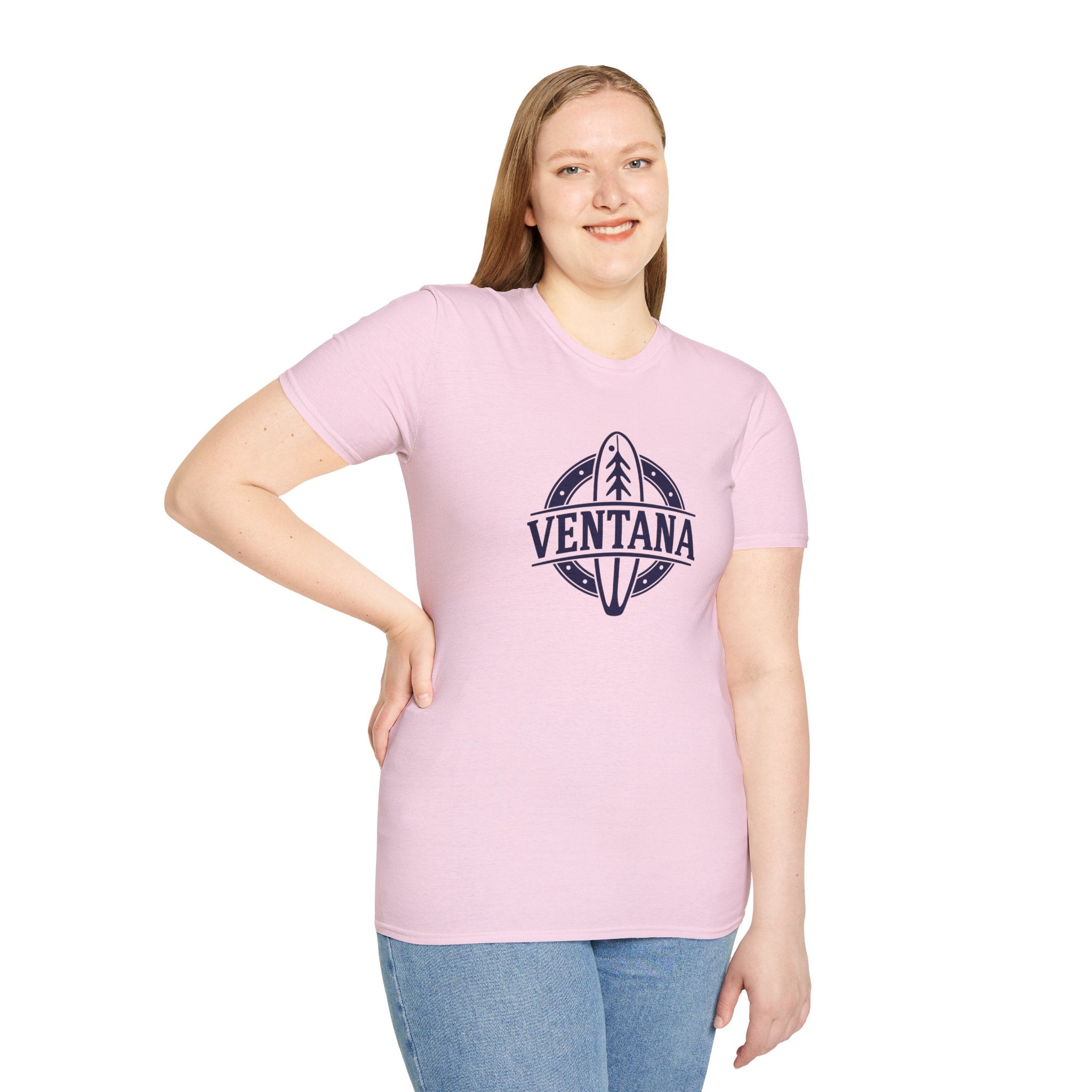 Ventana Treefish Logo Unisex - Soft Style U.S. Cotton T-Shirt