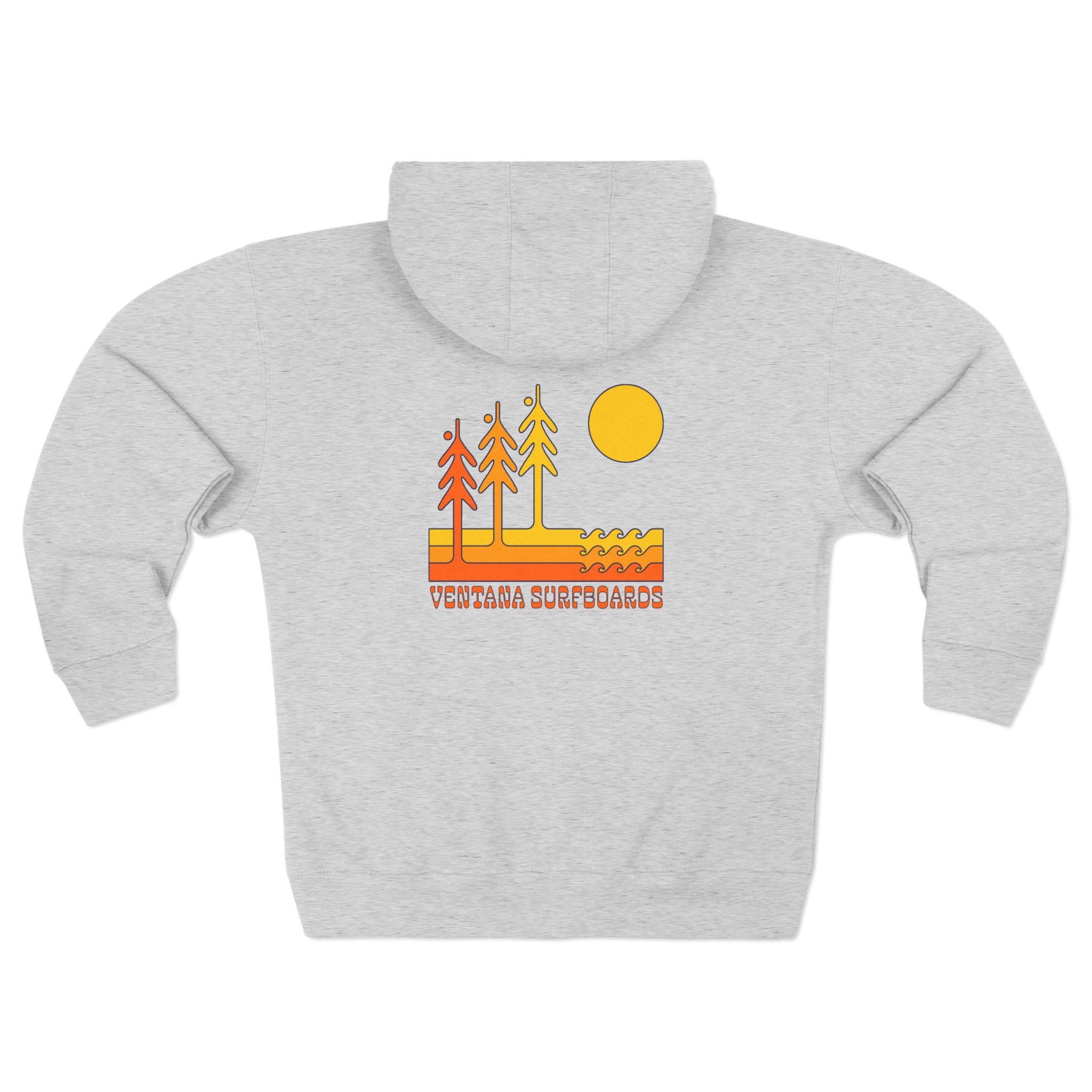 Ventana Circa 78 Unisex - Zip Cotton Blend Fleece Hoodie