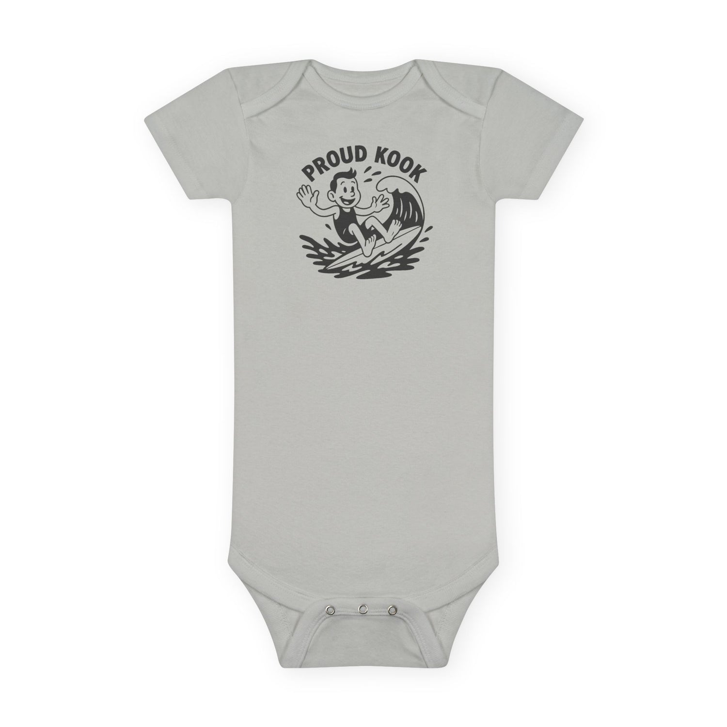 Proud Kook - Baby Short Sleeve 100% Cotton Onesie