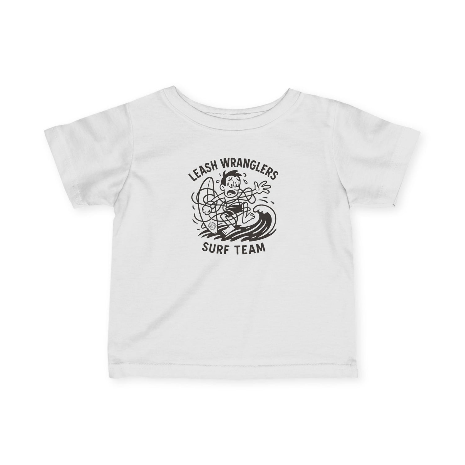 Leash Wranglers Surf Team - Infant 100% Cotton T-Shirt