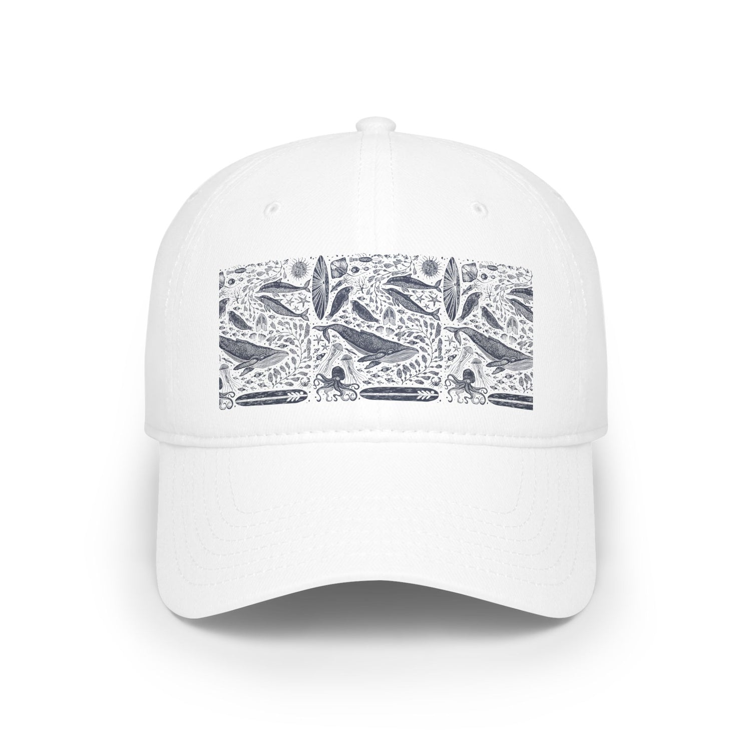 Ventana Marine Life by Lili Arnold - 100% Cotton Baseball Cap