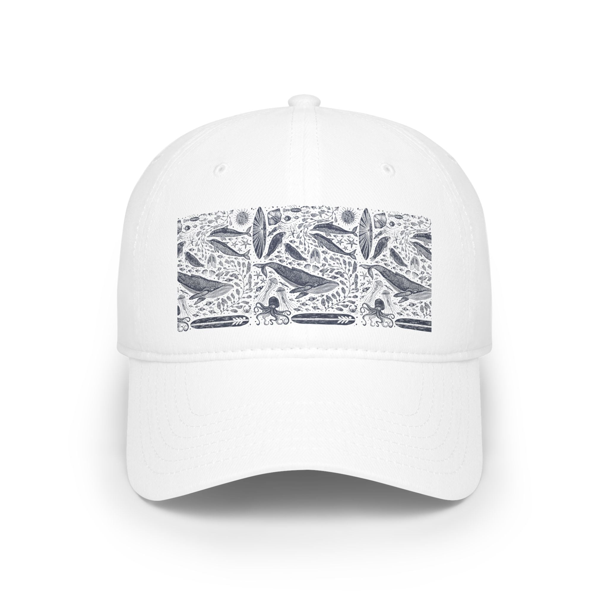 Ventana Marine Life by Lili Arnold - 100% Cotton Baseball Cap