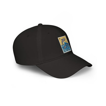 Dolphin Lotería Unisex - 100% Cotton Baseball Cap (El Delfín)