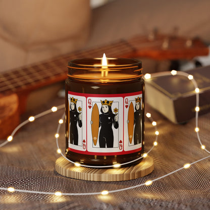 Queen of Hearts Surfer - Scented Soy Candle