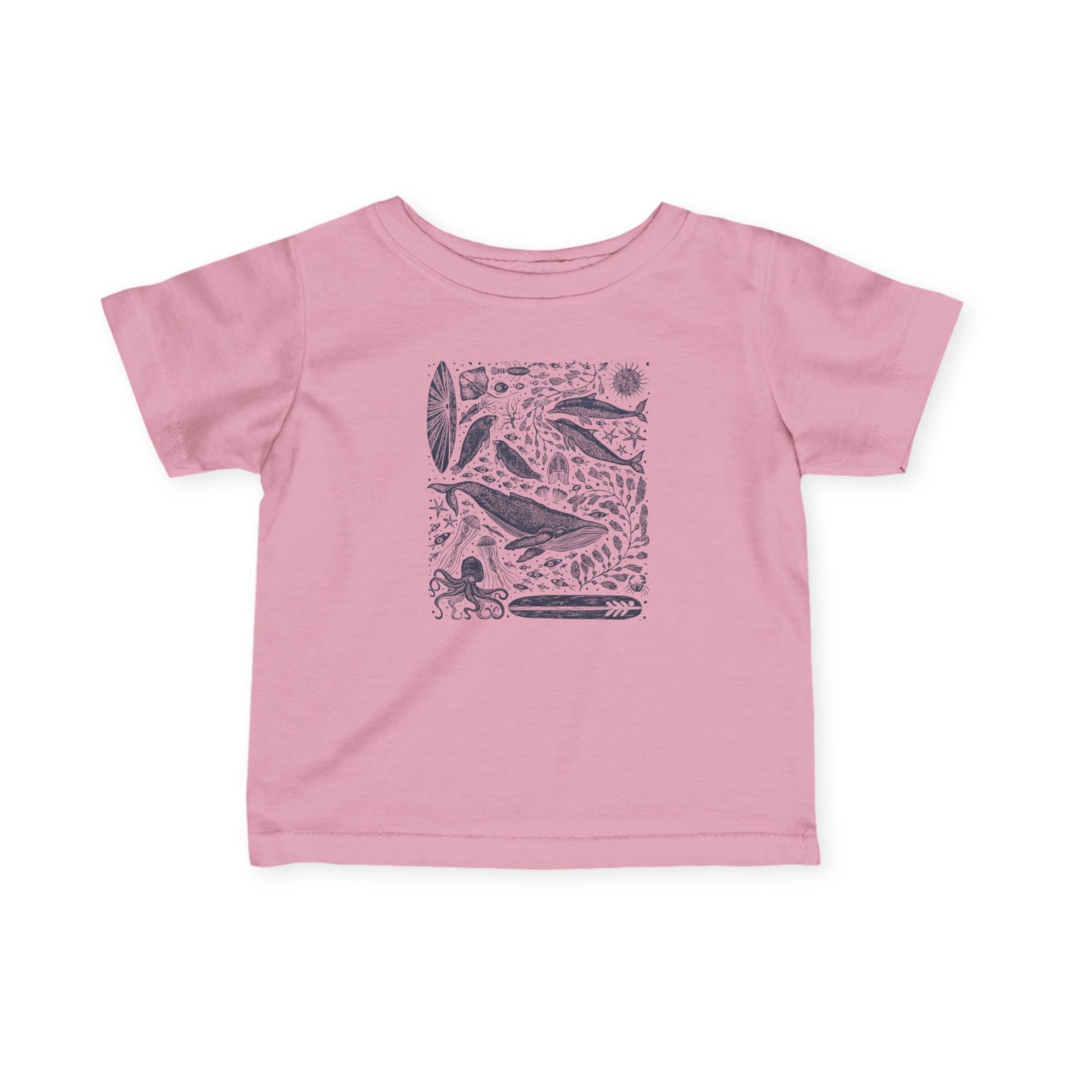 Ventana Marine Life by Lili Arnold - Infant 100% Cotton T-Shirt