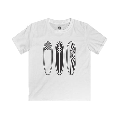 Ventana Three Board Kids - Soft Style U.S. Cotton T-Shirt