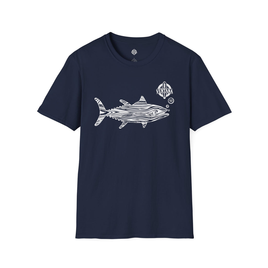 Ventana Wooden Tuna Unisex - Soft Style U.S. Cotton T-Shirt