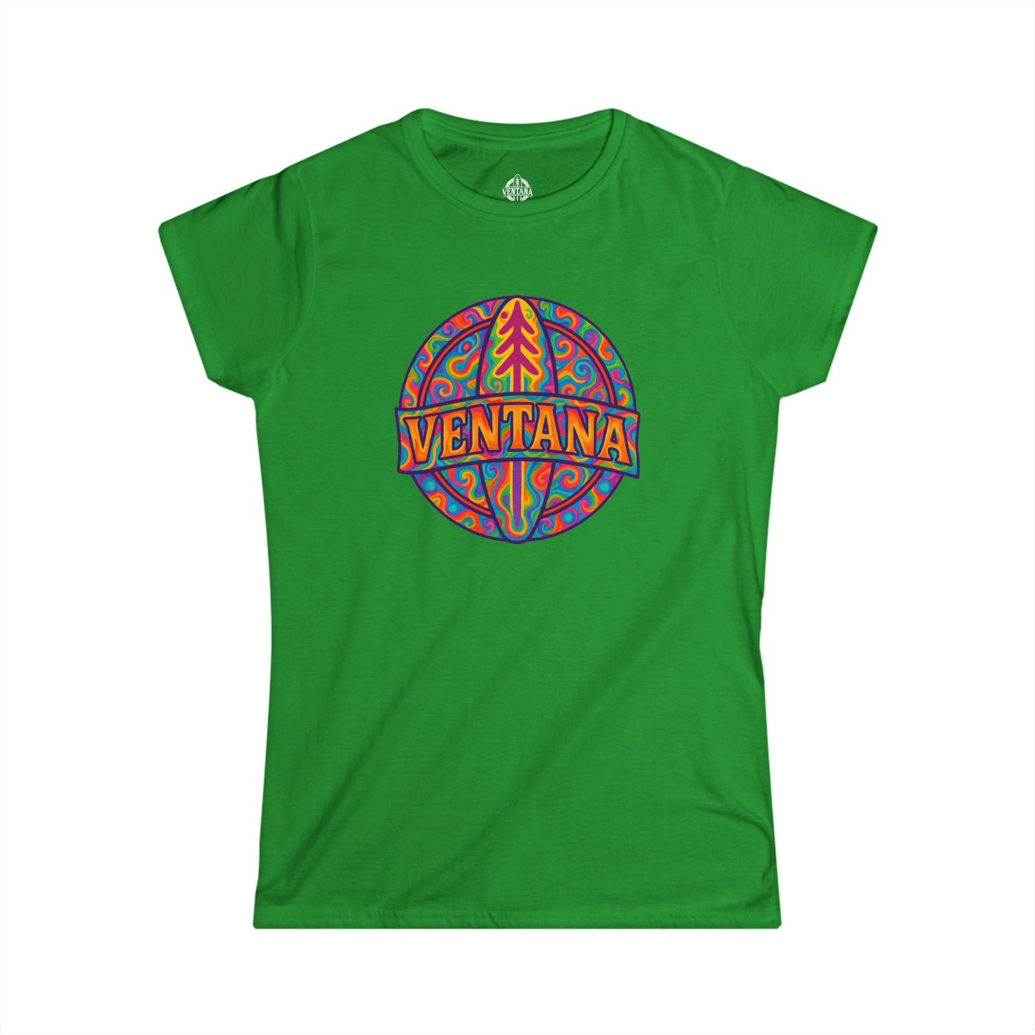 Ventana Psychedelic Treefish Logo - Women&
