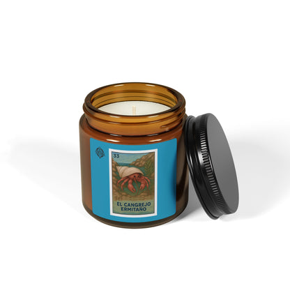 Hermit Crab Lotería - Scented Soy Candle (El Cangrejo Ermitaño)