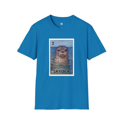 Seal Lotería Unisex - Soft Style U.S. Cotton T-Shirt