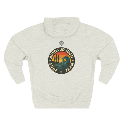 Aptos Junior High Surf Team Unisex - Pull-Over Cotton Blend Fleece Hoodie