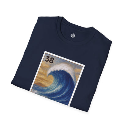 Wave Lotería Unisex - Soft Style U.S. Cotton T-Shirt (La Ola)