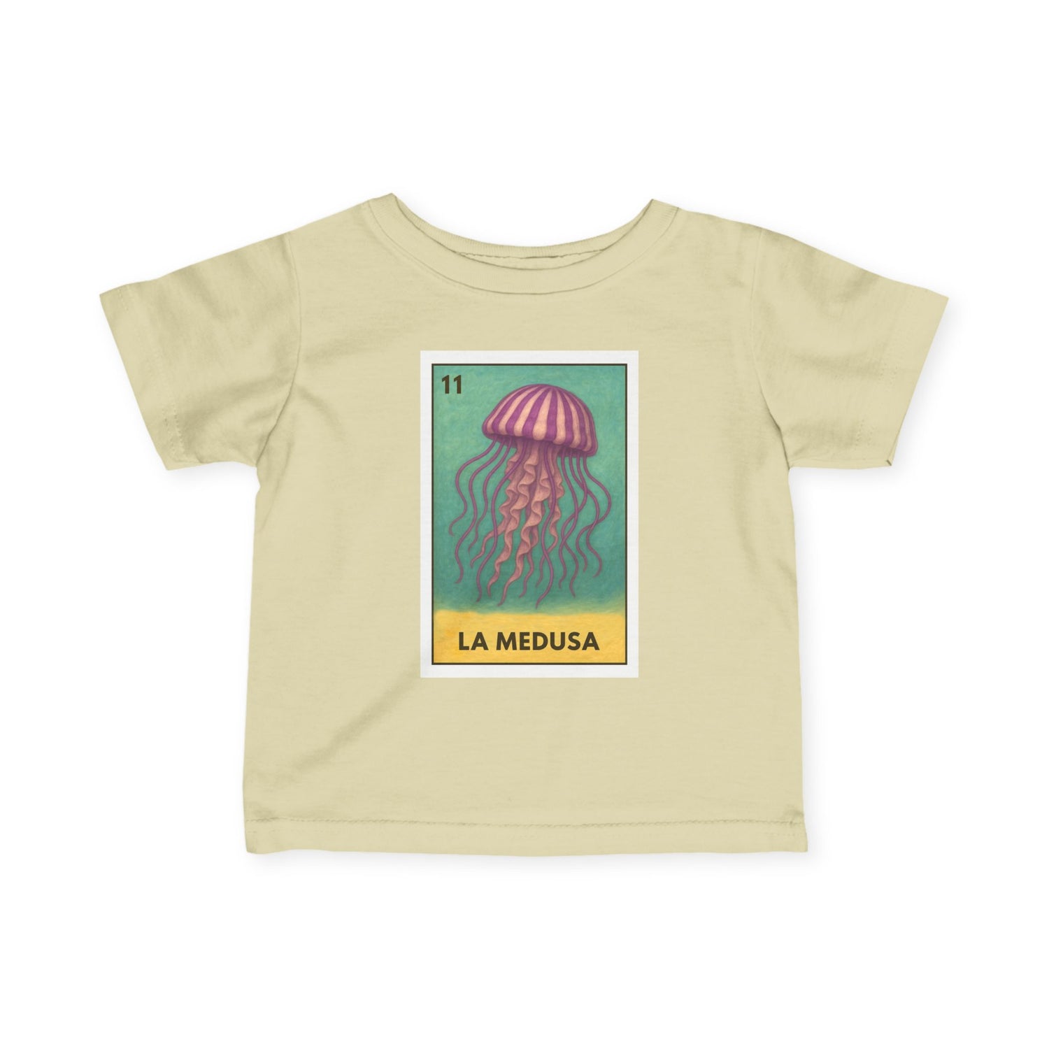 Sea Jelly Lotería - Infant 100% Cotton T-Shirt (La Medusa)